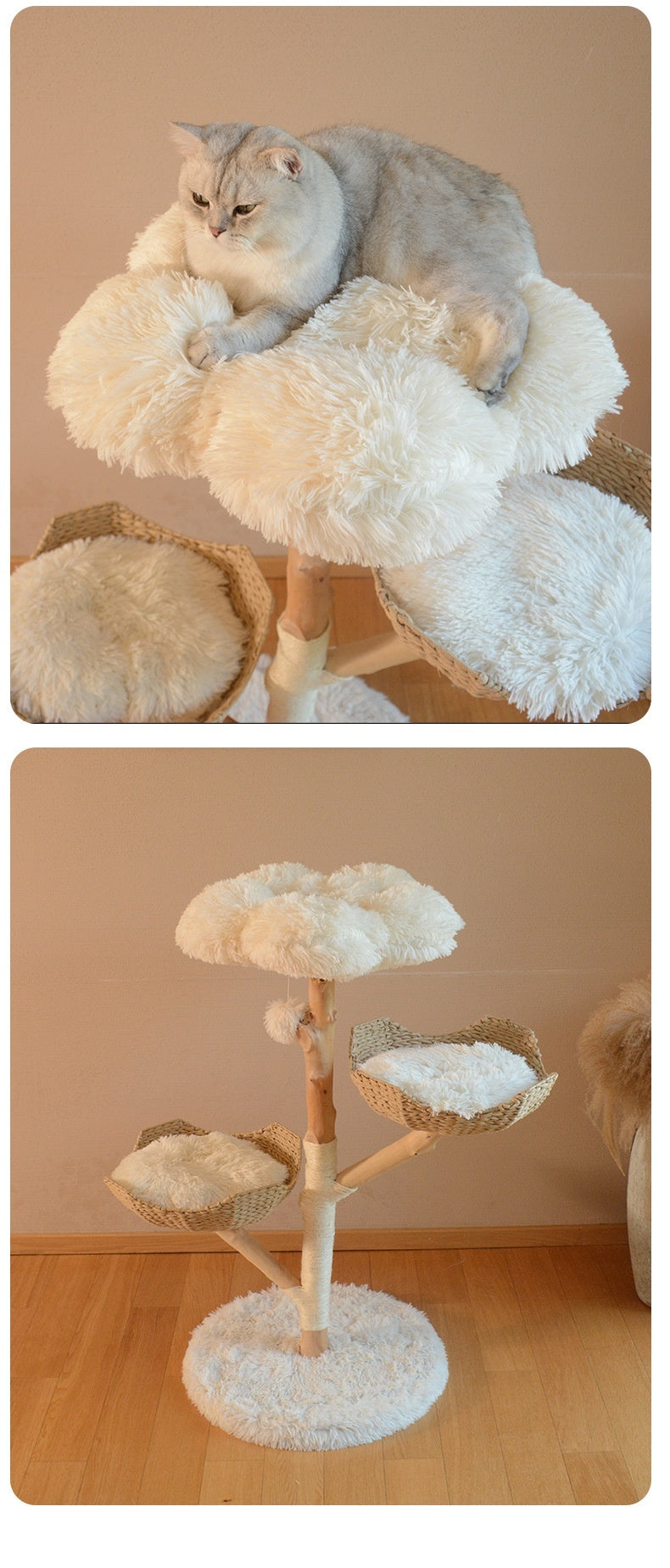 Climbing frame for cats