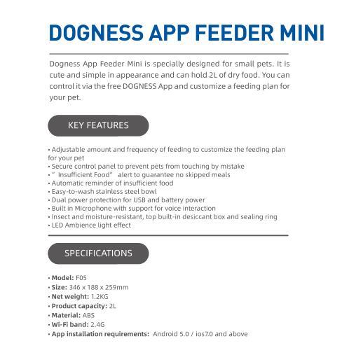 Automatic WiFi Smart App Feeder Food Dispenser