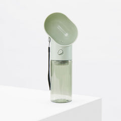 Water bottle for pet travel
