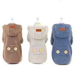 Pet woolen coat