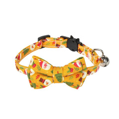 Christmas Bow Tie Dog Collar