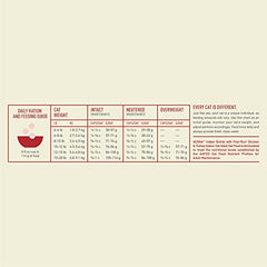 ACANA Indoor Entree Dry Cat Food, Free Run Chicken and Turkey Recipe, 4 lb