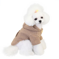 Pet woolen coat