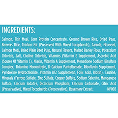 Rachael Ray Nutrish Premium Natural Dry Cat Food with Added Vitamins, Minerals & Other Nutrients, Real Salmon & Brown Rice Recipe, 6 Pound Bag