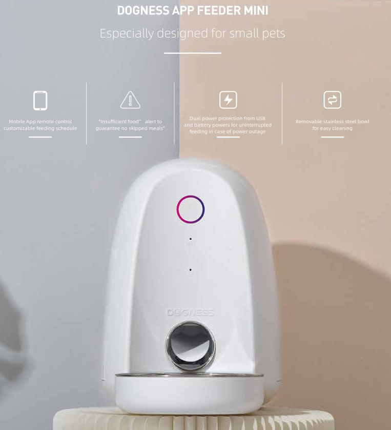 Automatic WiFi Smart App Feeder Food Dispenser