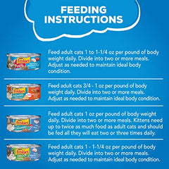 Purina Friskies Wet Cat Food Variety Pack, Oceans of Delight Flaked & Prime Filets - 5.5 oz. Cans (Pack of 40)