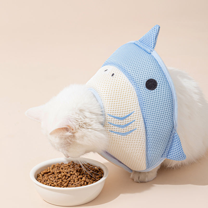 Soft collar for a cat