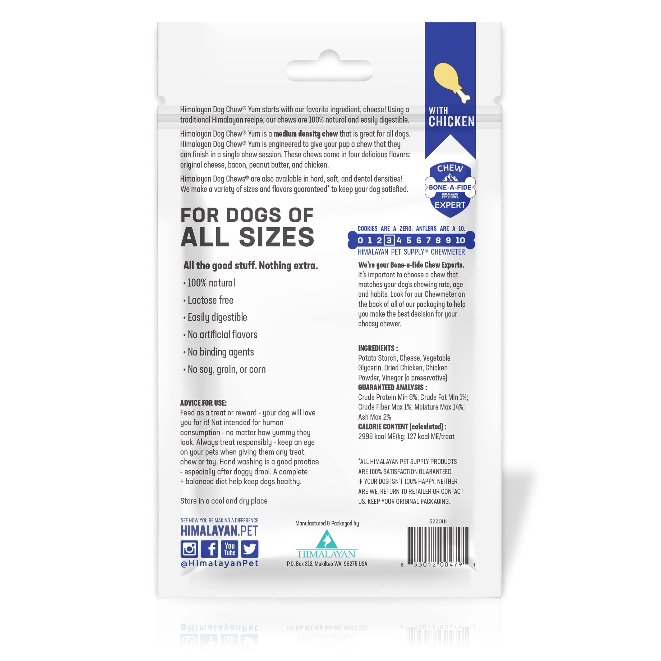 Yak Cheese Dog Treats Healthy & Safe