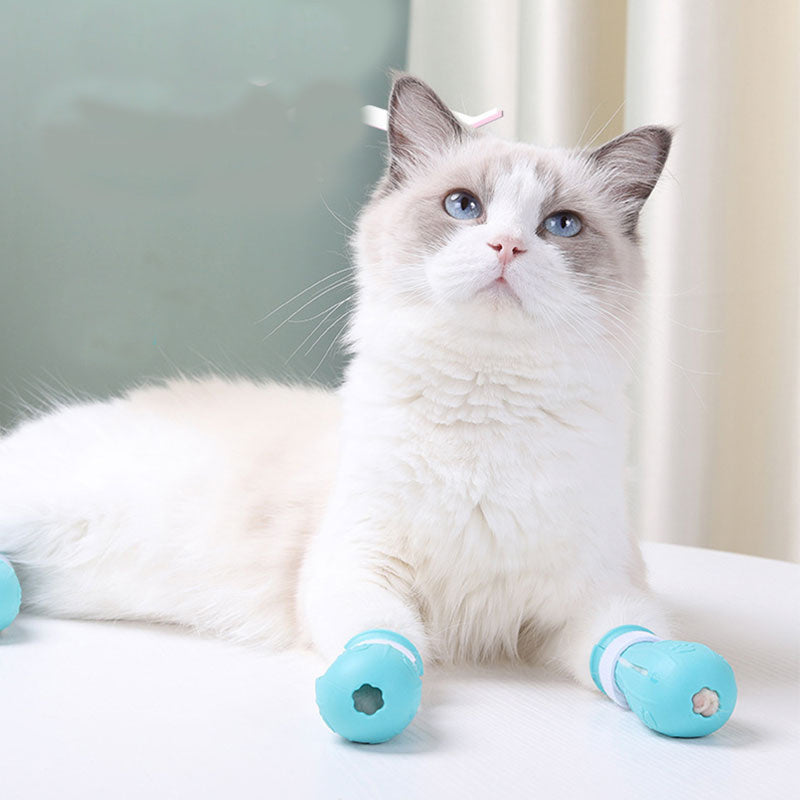 djustable Cat Foot Claw Cover Anti-Scratch Prickly Nail
