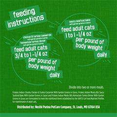 Purina Friskies Indoor Wet Cat Food Variety Pack, Indoor - (Pack of 24) 5.5 oz. Cans