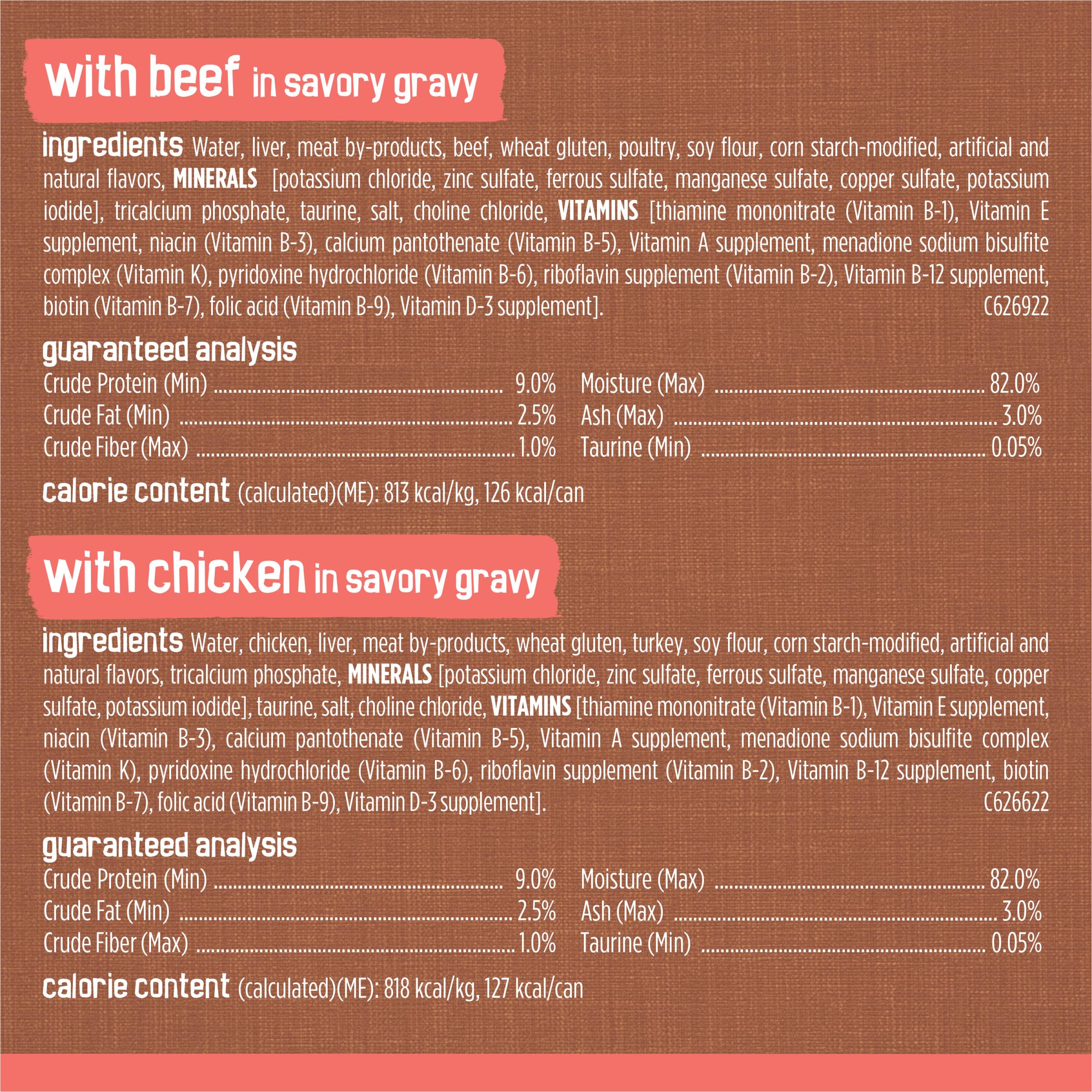 Purina Friskies Gravy Wet Cat Food Variety Pack, Extra Gravy Chunky - (Pack of 24) 5.5 oz. Cans