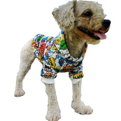 pet clothes letter pet Hoodie
