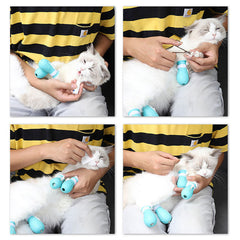 djustable Cat Foot Claw Cover Anti-Scratch Prickly Nail