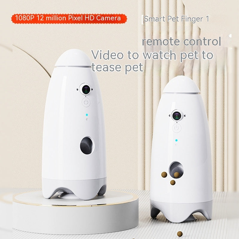 Smart Pet Play With Camera Play Tableware Cat And Dog Feeder
